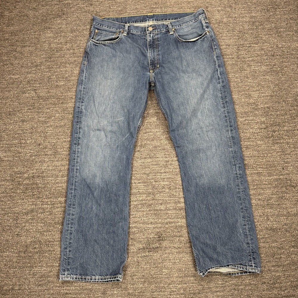 Polo Ralph Lauren Classic 867 Mens Jeans 36X30 Medium Wash Straight Leg Denim